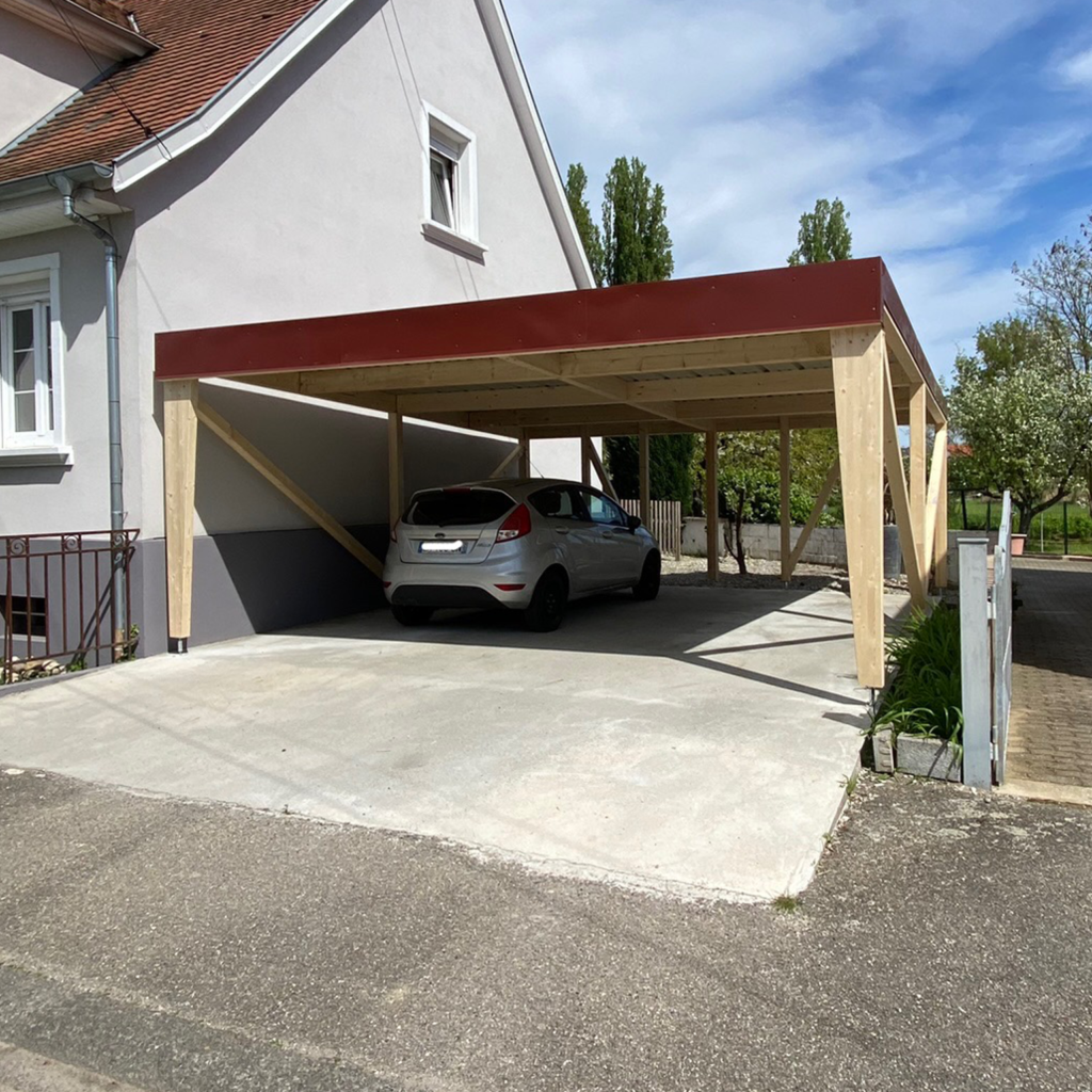 WS Charpente - Marienthal en Alsace / Charpente, Ossature bois, couverture, escalier