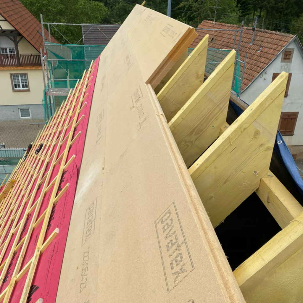 WS Charpente - Marienthal en Alsace / Charpente, Ossature bois, couverture, escalier